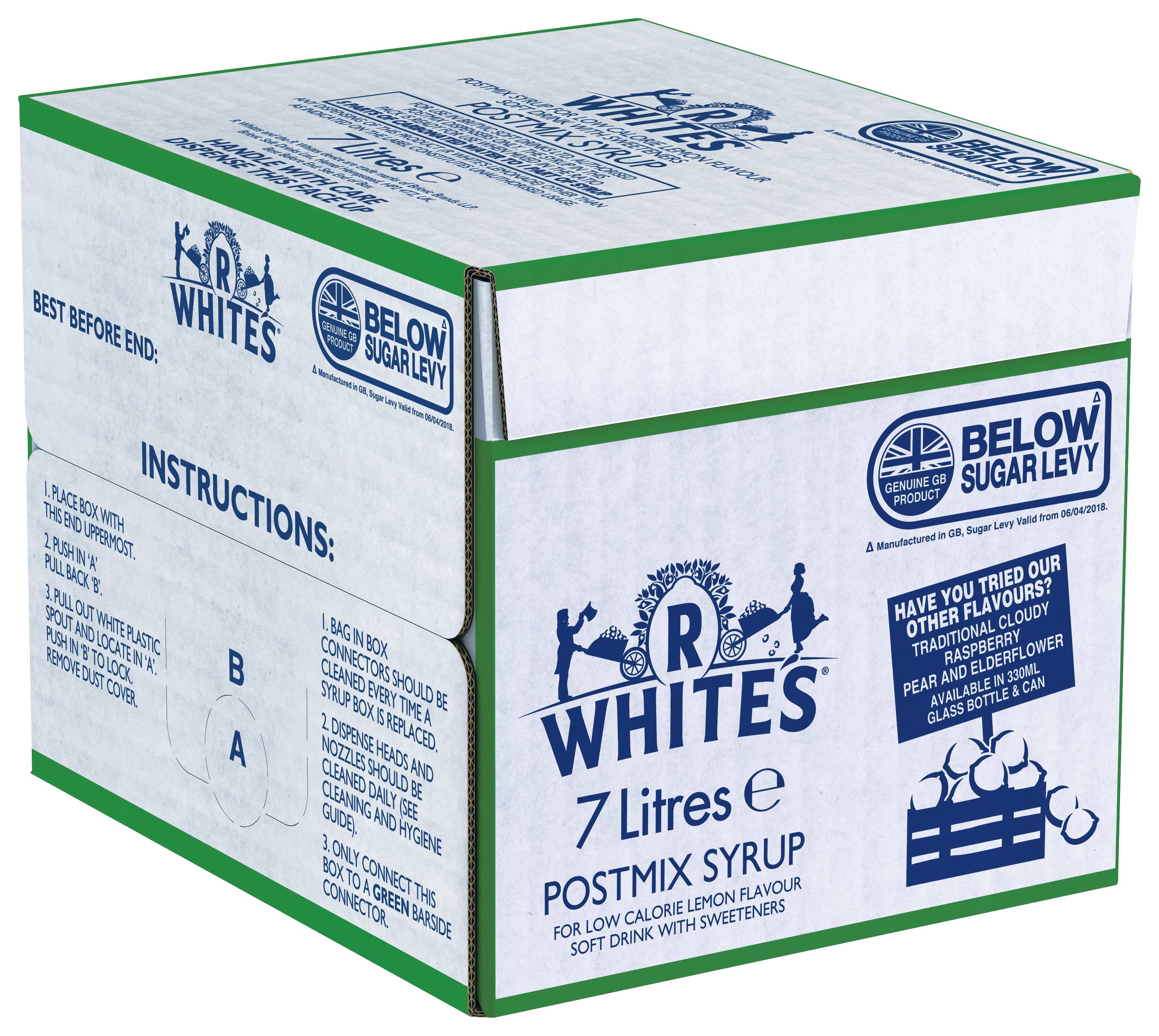 R WHITES LEMONADE P/MIX 7LX1